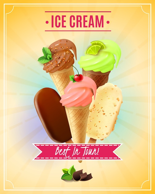 Free Ice Cream Banner Vectors 1000 Images In Ai Eps Format 0478