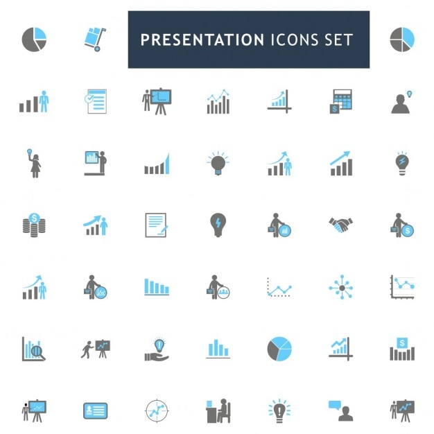 14+ Powerpoint Business Presentation Icons Background