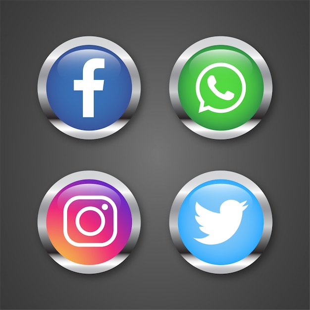 Download Free Icons For Social Networks Illustration Premium Vector Use our free logo maker to create a logo and build your brand. Put your logo on business cards, promotional products, or your website for brand visibility.