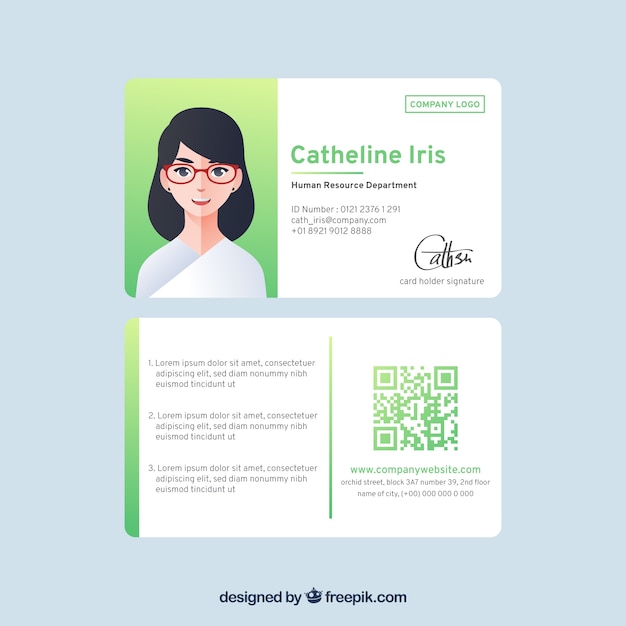 printable id cards templates free