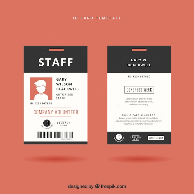 template for id card free download template for id card free download