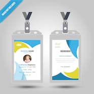 Id Card Design Freepik