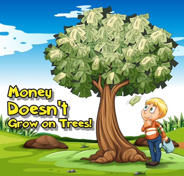 money on trees