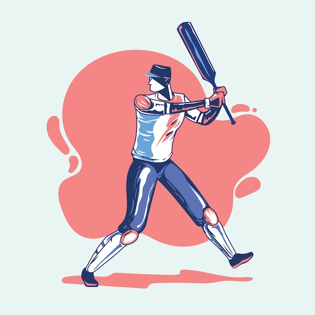 Download Free Illustration Of Batsman Playing Cricket Championship Or Cricket Use our free logo maker to create a logo and build your brand. Put your logo on business cards, promotional products, or your website for brand visibility.