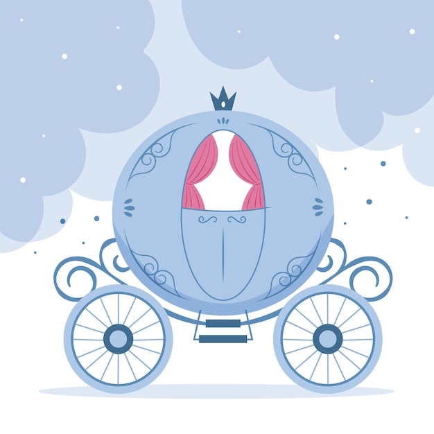 Free Vector | Illustration of fairytale carriage