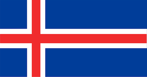 Download Illustration of iceland flag Vector | Free Download