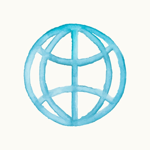 Free Vector Illustration Of An Internet Symbol