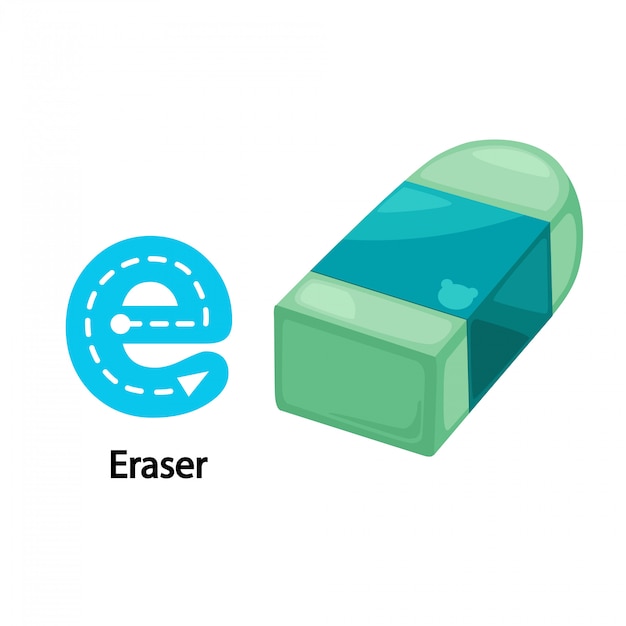 e eraser