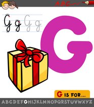 Premium Vector Illustration Of Letter G From Alphabet With Gift