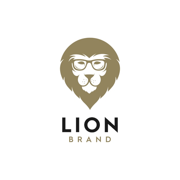 Download Free Illustration Logo Of Lion S Head With Glasses Animal Logo Premium Vector Use our free logo maker to create a logo and build your brand. Put your logo on business cards, promotional products, or your website for brand visibility.