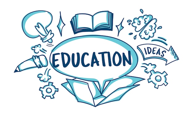 Illustration of education concept