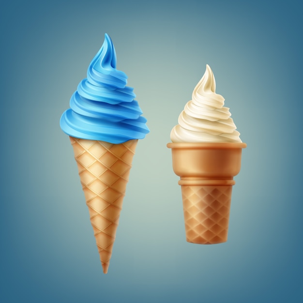 アイスクリーム 画像 無料のベクター ストックフォト Psd