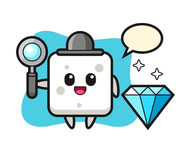 Download Free Illustration Of Sugar Cube Character With A Diamond Cute Style Use our free logo maker to create a logo and build your brand. Put your logo on business cards, promotional products, or your website for brand visibility.