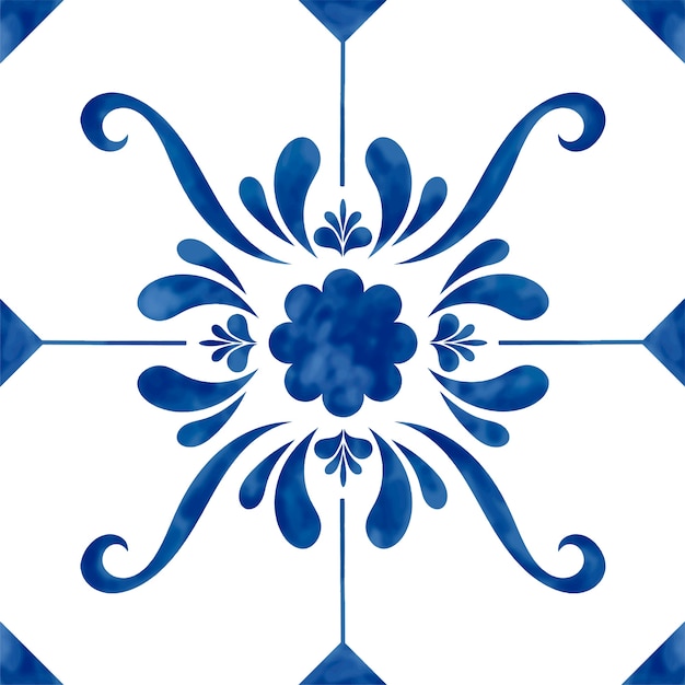 Illustration of tiles textured pattern Free Vector