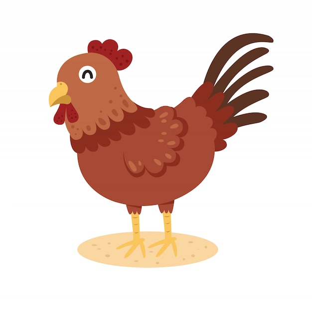 Premium Vector Illustrator Of Chicken Cartoon