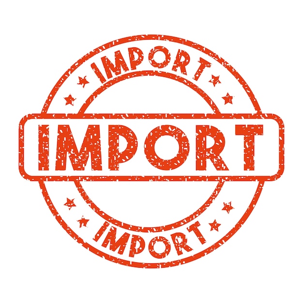 Download Import and export design | Premium Vector