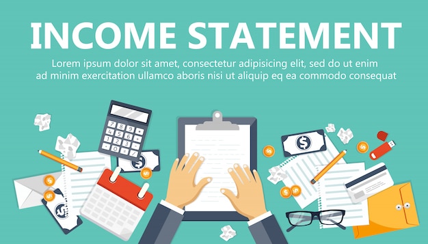 Income Statement Clip Art