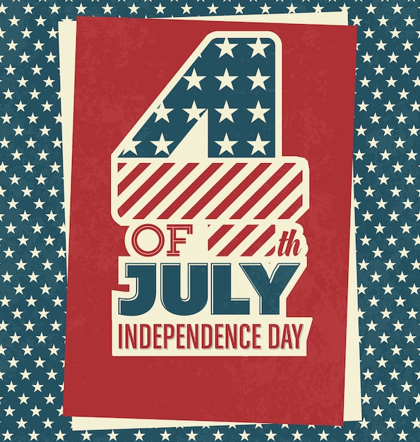 Independence day background design