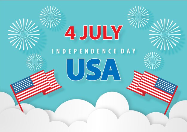 Premium Vector | Independence day background