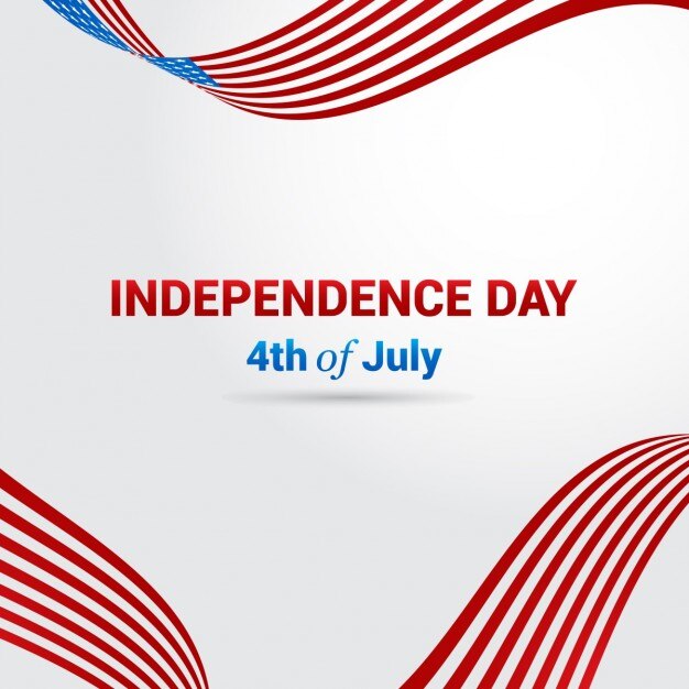 Independence day flag background