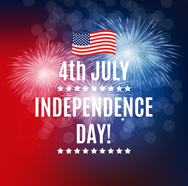 Premium Vector Independence day in usa
