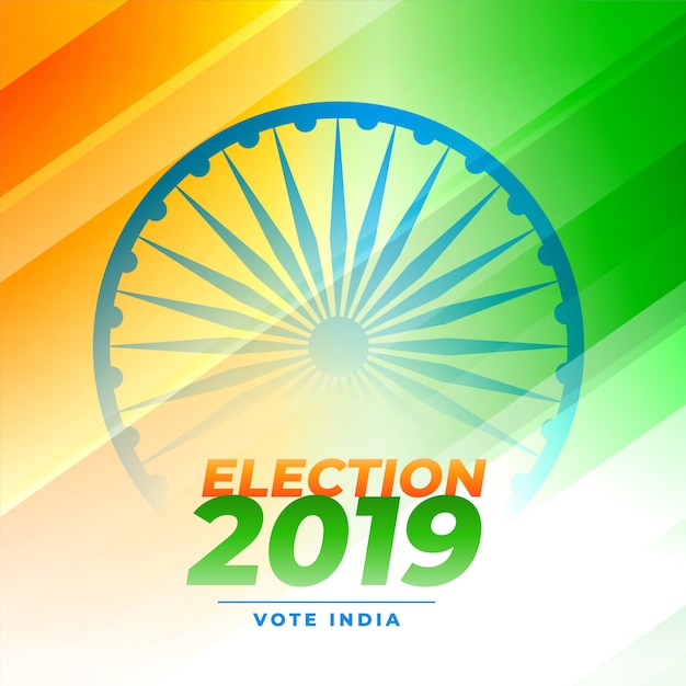 Free Vector | Indian Election Voting Design