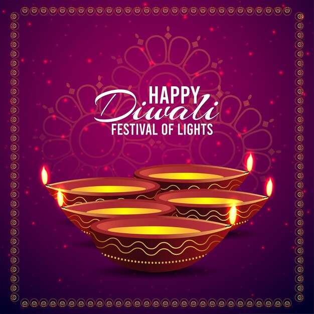 Premium Vector Indian Festival Of Light Happy Diwali Celebration