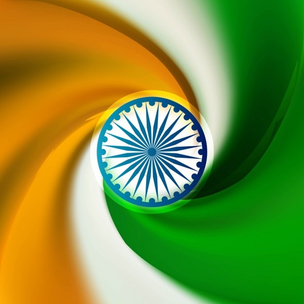 Download Free Vector | Indian flag creative design