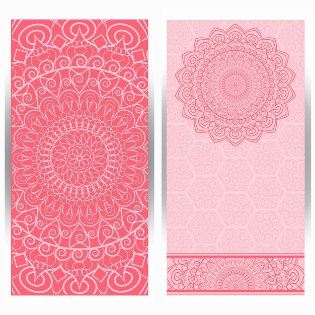 Premium Vector | Indian floral paisley medallion pattern