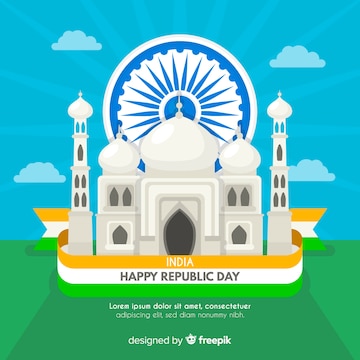 Free Vector | Indian republic day