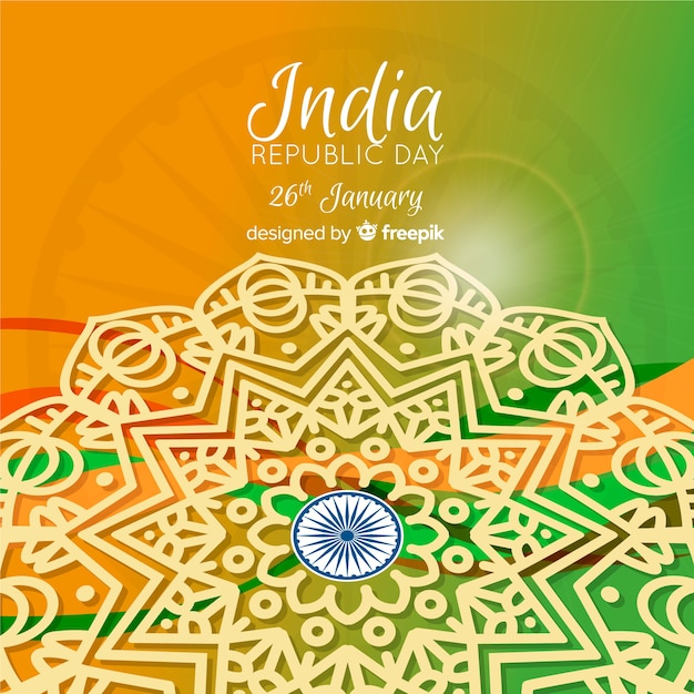 Free Vector | Indian republic day