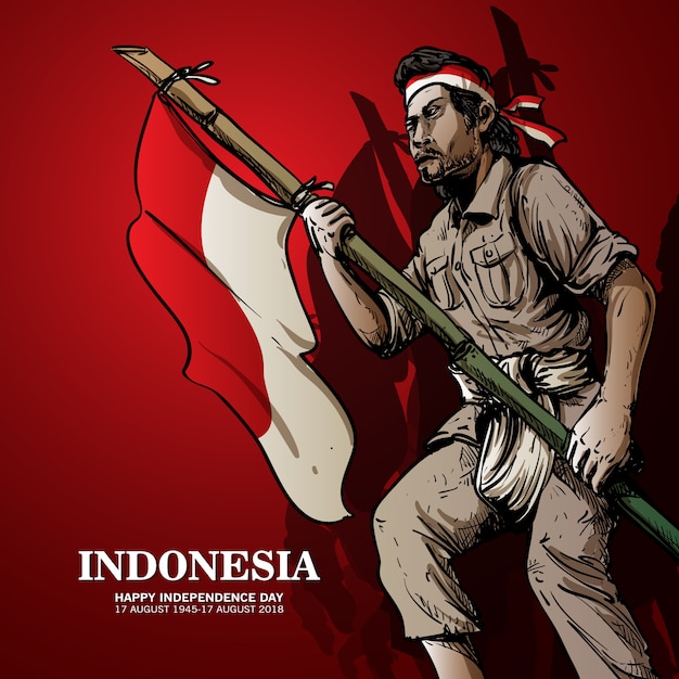 Indonesia Independence Day Banner Vector Premium Download 2113