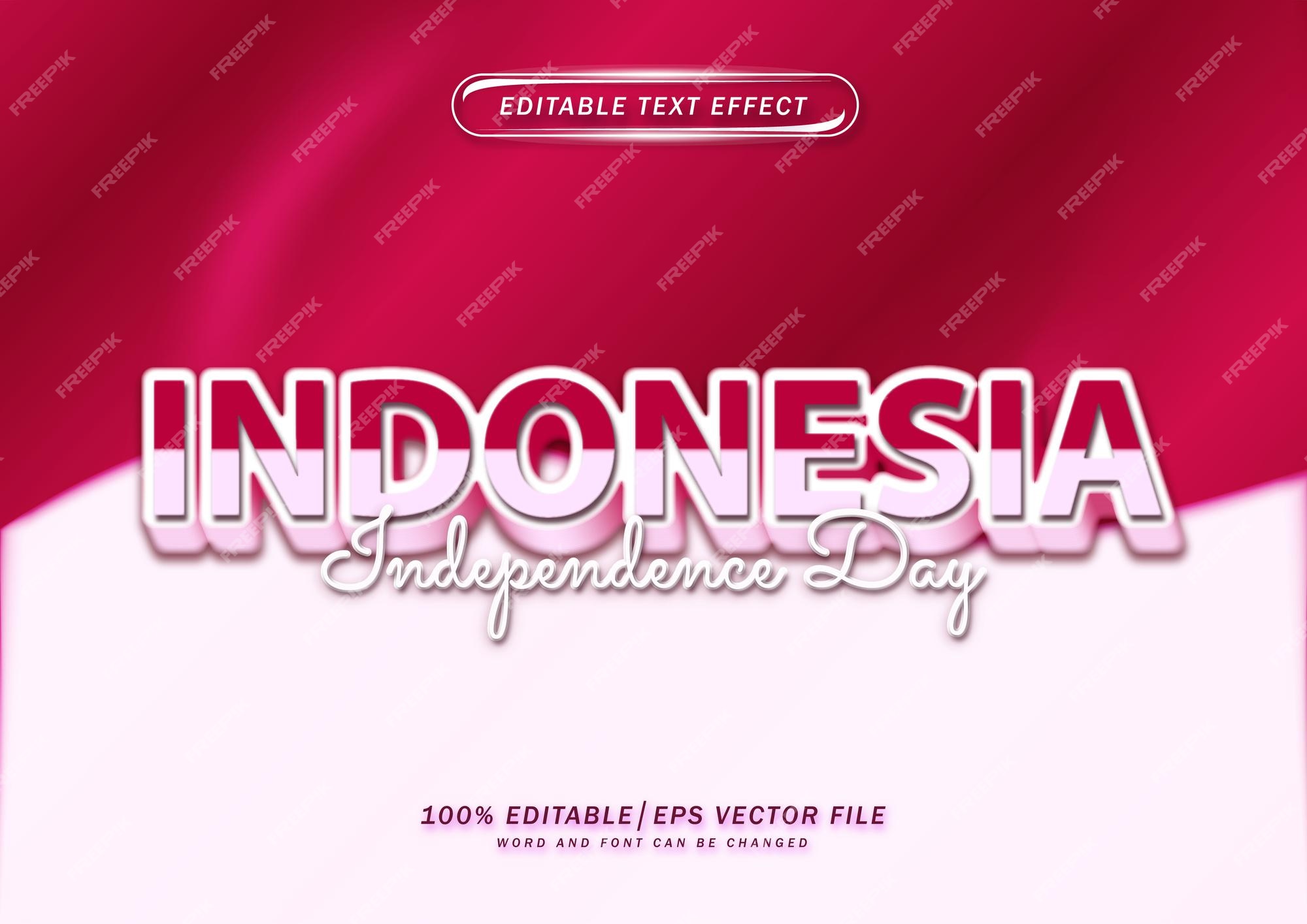 Premium Vector | Indonesian independence day dirgahayu indonesia ...