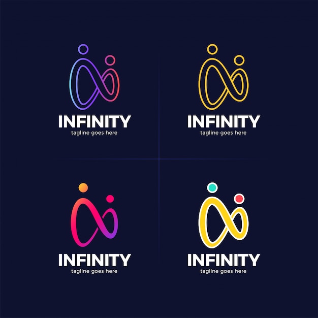 Download Free Infinity Two Man Or People Logo Design Inspiration Premium Vector Use our free logo maker to create a logo and build your brand. Put your logo on business cards, promotional products, or your website for brand visibility.