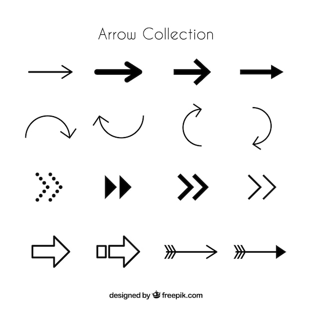 Download Infographic arrows pack | Free Vector