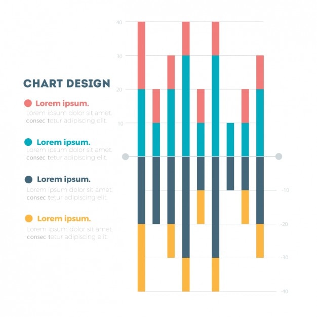 Infographic Bar Chart Design Vector Free Download