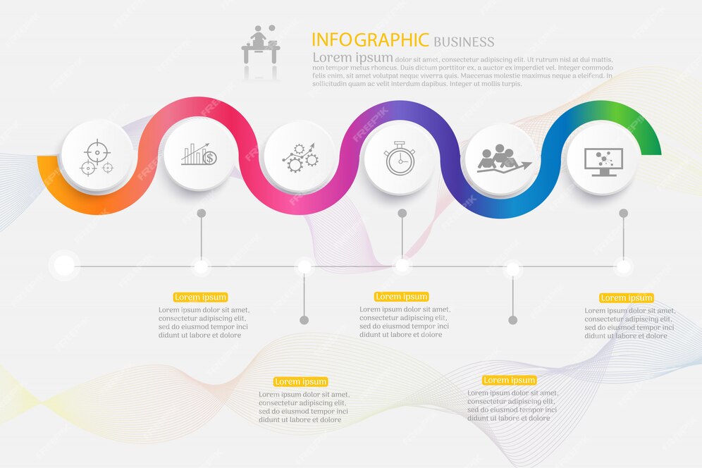 Premium Vector | Infographic business03