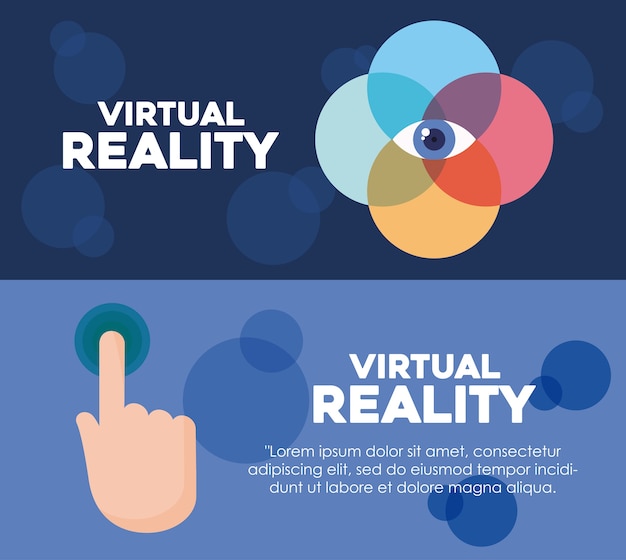 Premium Vector Infographic Design Of Virtual Reality Concept