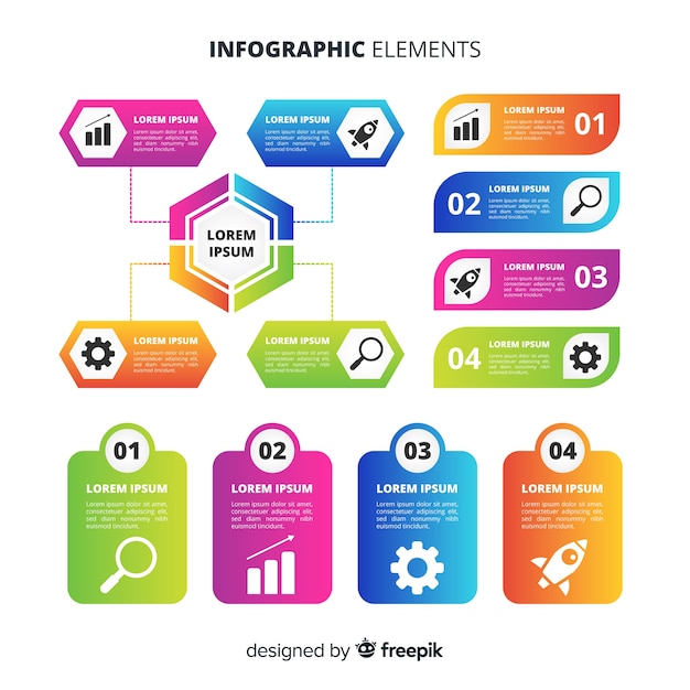 Infographic Element Collection | Free Vector