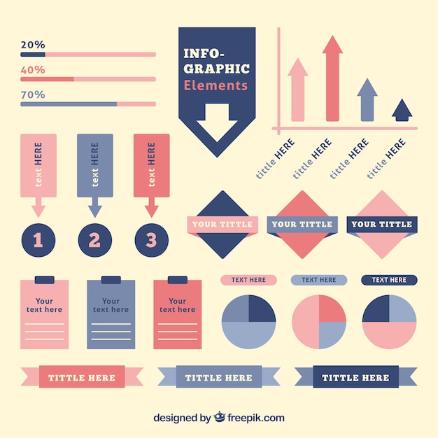 infographic show three colors in one shape