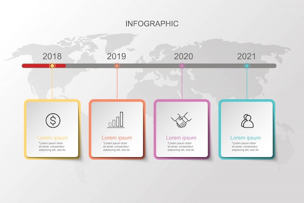 Premium Vector | Infographic slide templates for business presentation.