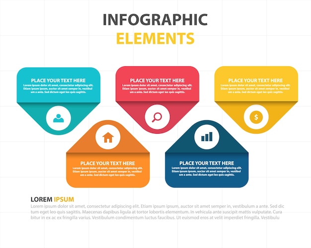 Free Vector | Business Infographic Template With Three Steps