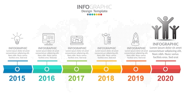 Premium Vector Infographics For Business Concept With Icons And Options Or Steps