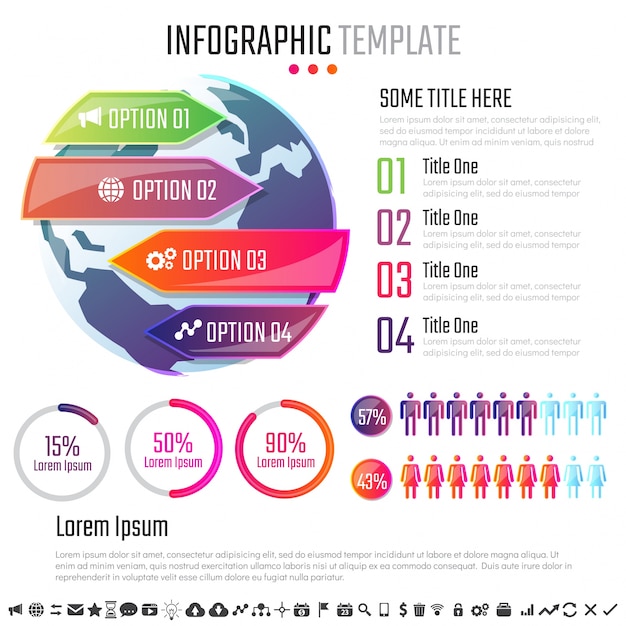 Infographics Design Template Vector | Premium Download