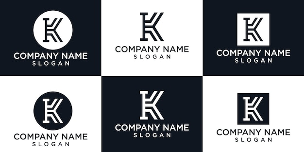 Premium Vector | Initial k letter logo design template