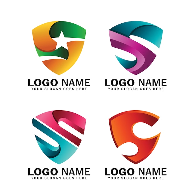 Download Free Initial Letter S Shield Logo Design Collection Logo For Business Use our free logo maker to create a logo and build your brand. Put your logo on business cards, promotional products, or your website for brand visibility.