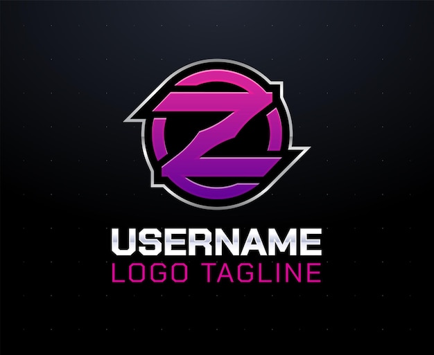 Premium Vector | Initial letter z e-sports gaming logo