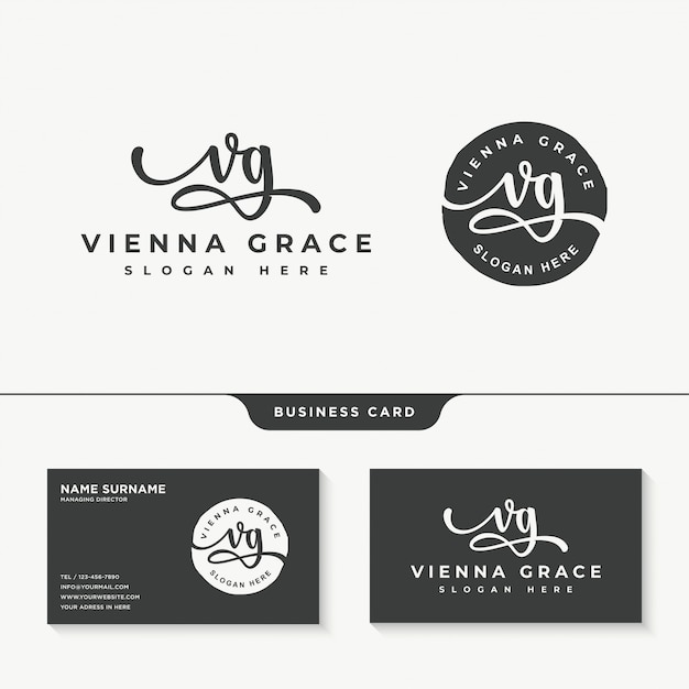 Download Free Initial Vg Signature Logo Design Template Premium Vector Use our free logo maker to create a logo and build your brand. Put your logo on business cards, promotional products, or your website for brand visibility.