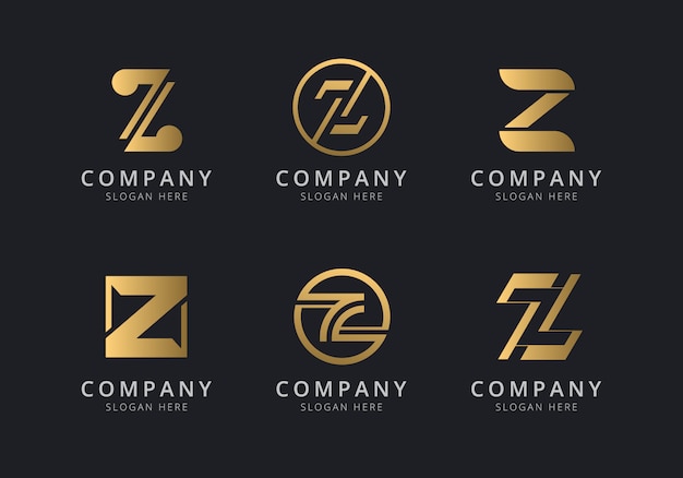 Download Free Initials Z Logo Template With A Golden Style Color For The Company Use our free logo maker to create a logo and build your brand. Put your logo on business cards, promotional products, or your website for brand visibility.