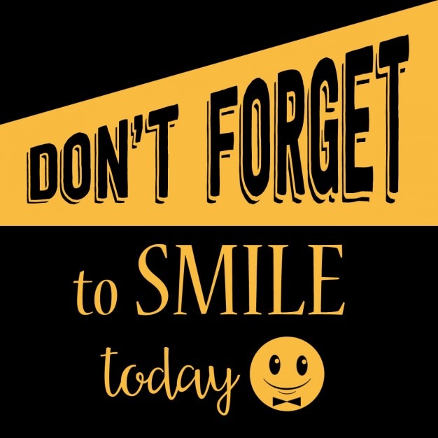 motivational-quotes-poster-don-t-forget-to-smile-today-3409795-vector